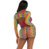 Leg Avenue - Ensemble De Trois Pièces Multicolore